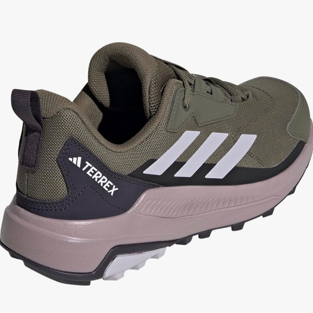 Adidas Terrex Olive and Black Athletic Shoes
